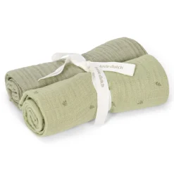 Little Dutch Swaddle - Green - Essentials Online