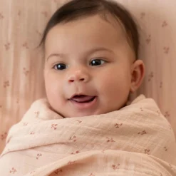 Little Dutch Swaddle - Pink - 120 cm - Essentials Sale