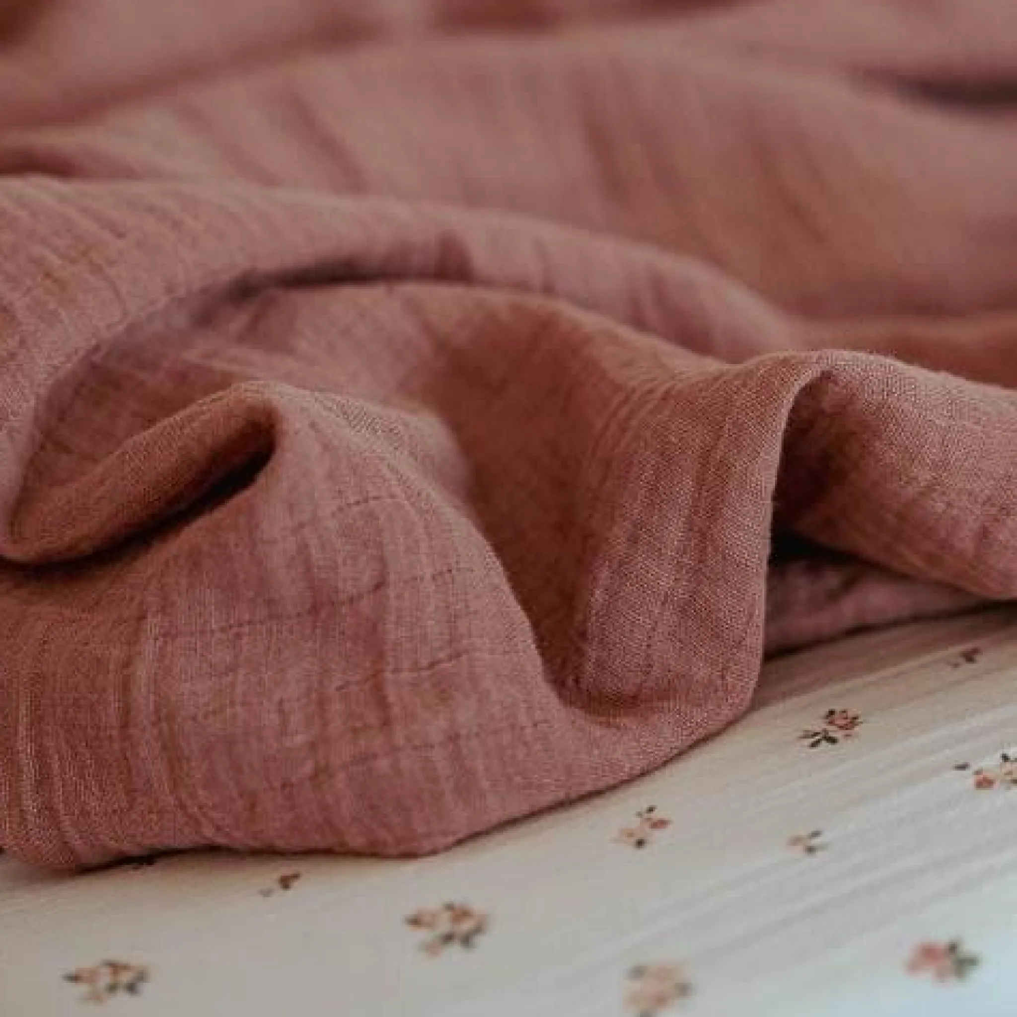 Little Dutch Swaddle - Pink - Size 120 cm - Essentials Sale