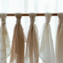 Little Dutch Swaddle - White - 120 cm - Newborn Naturals - Baby Bunny Online