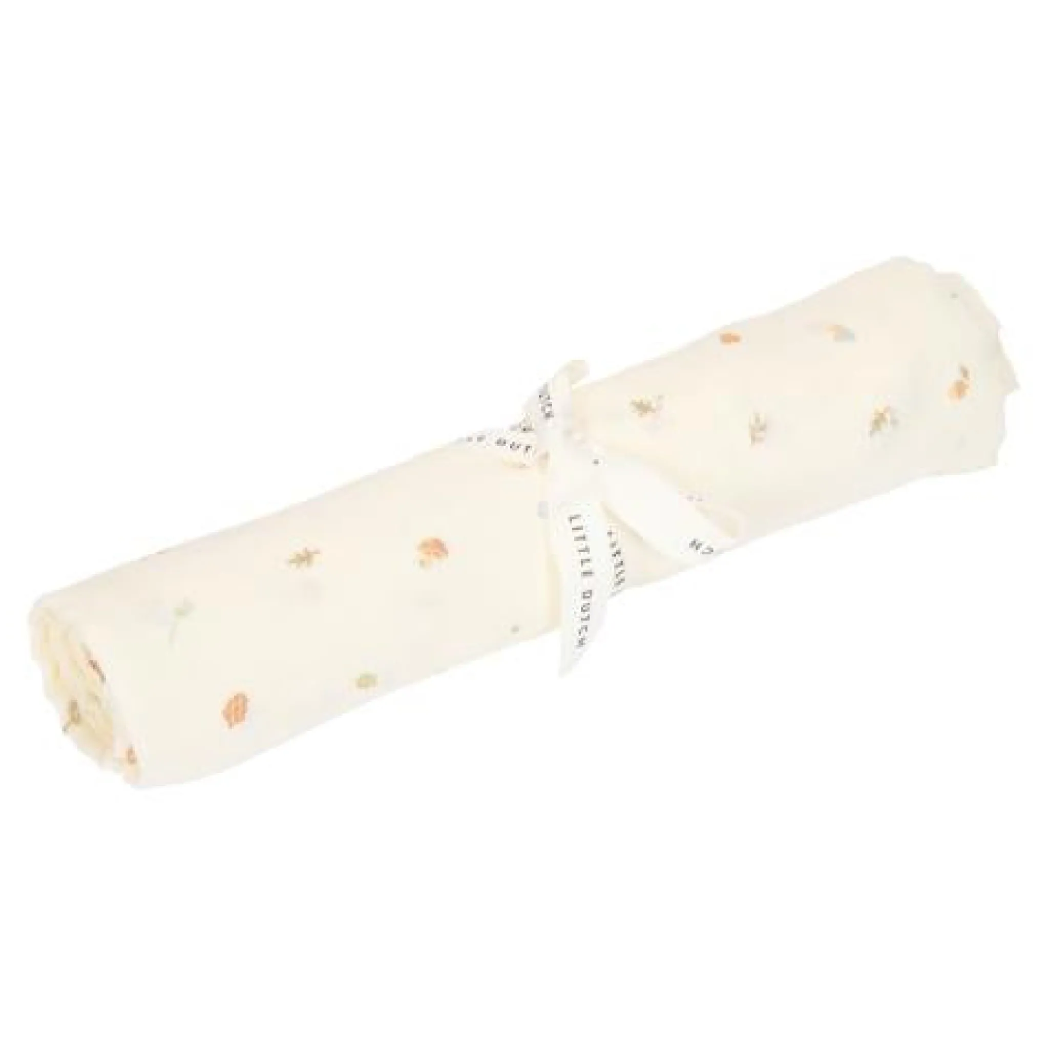Little Dutch Swaddle - White - Size 120 cm - Forest Friends - Forest Treasures New