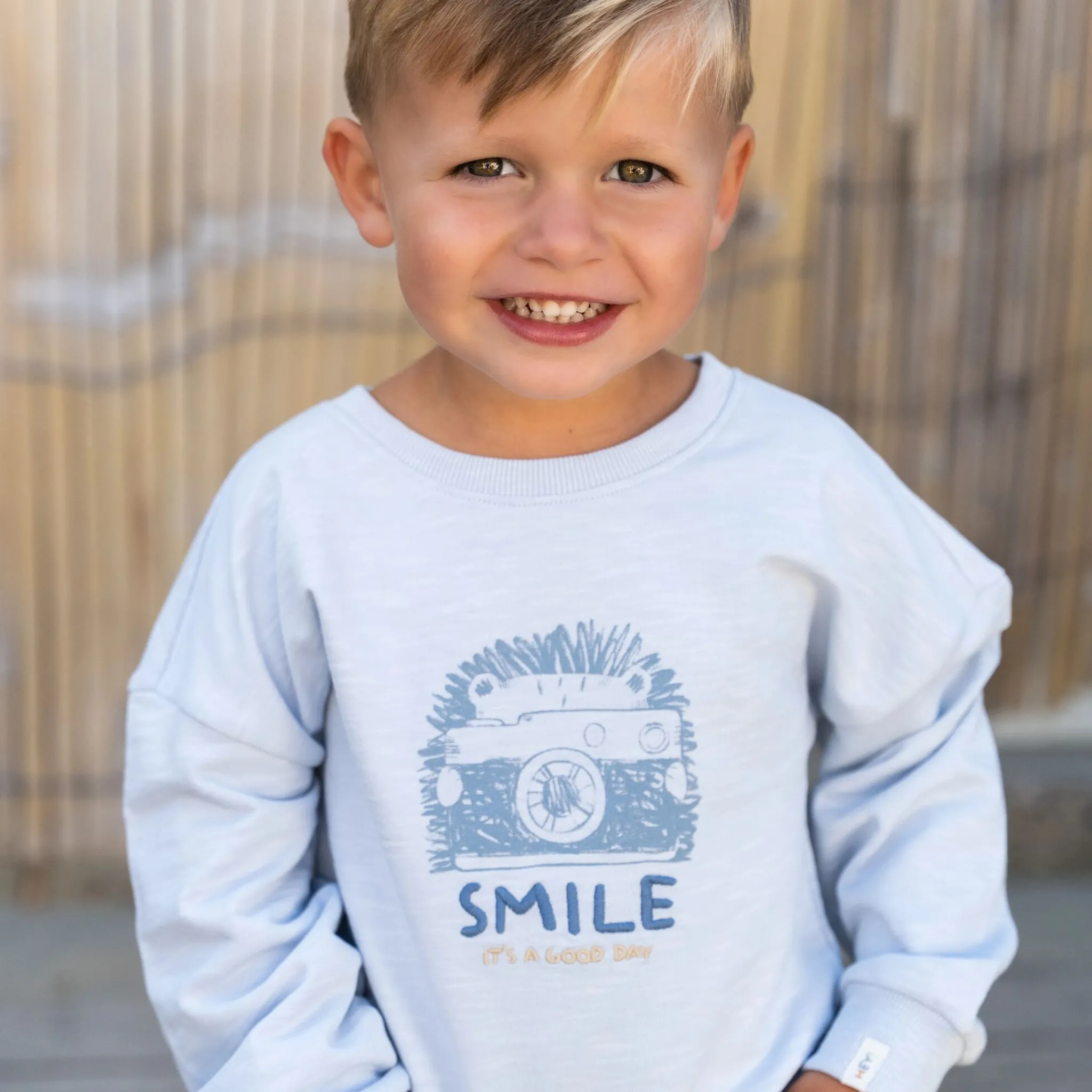 Little Dutch Sweater - Blue Clearance