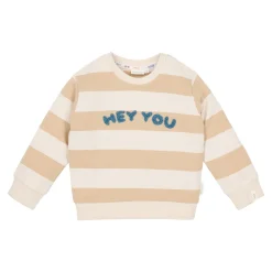 Little Dutch Sweater - Sand - Biscuit Stripe New