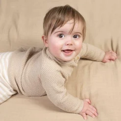 Little Dutch Sweater - Sand - Newborn Naturals Sale