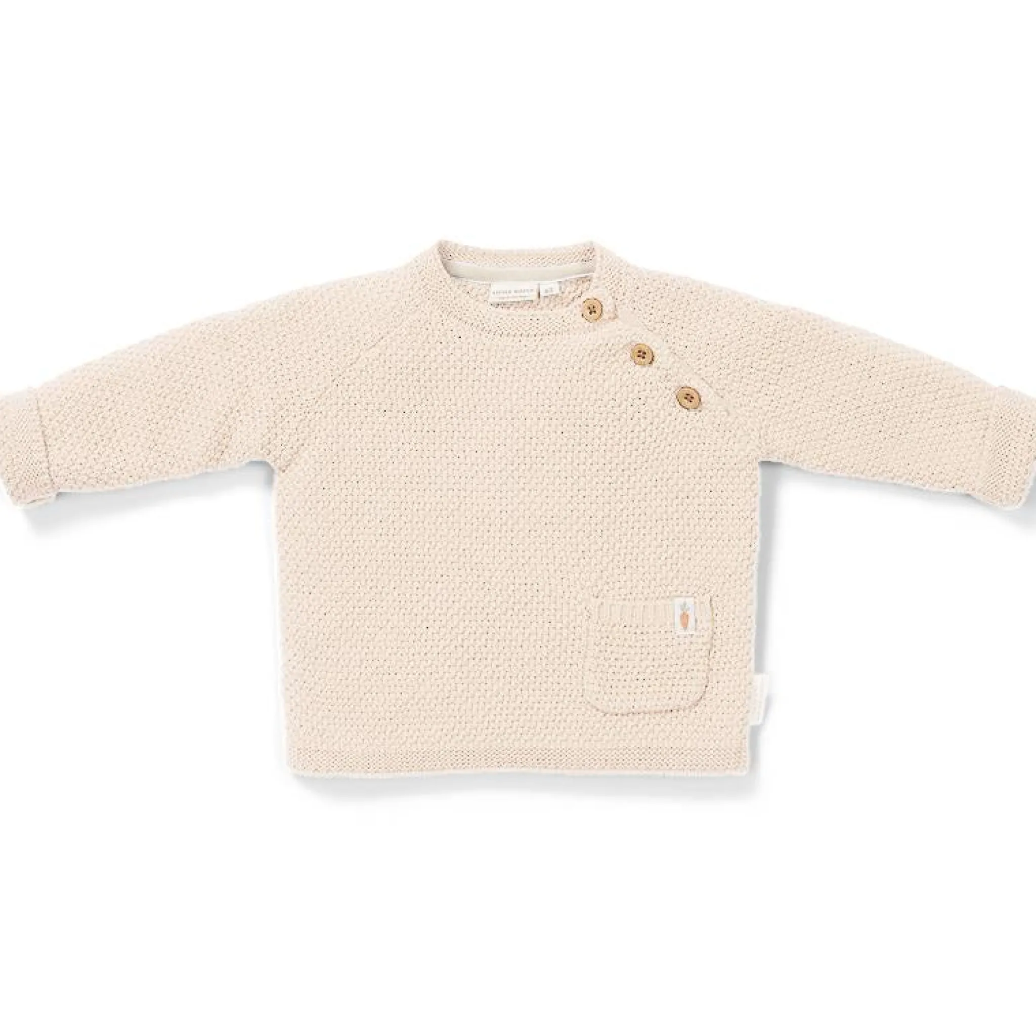 Little Dutch Sweater - Sand - Newborn Naturals Sale
