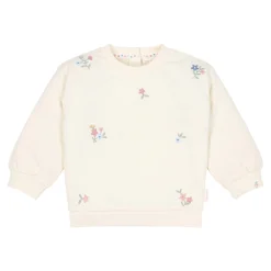 Little Dutch Sweater - White - Floral Print New