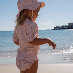 Little Dutch Swim briefs - Pink - Shells