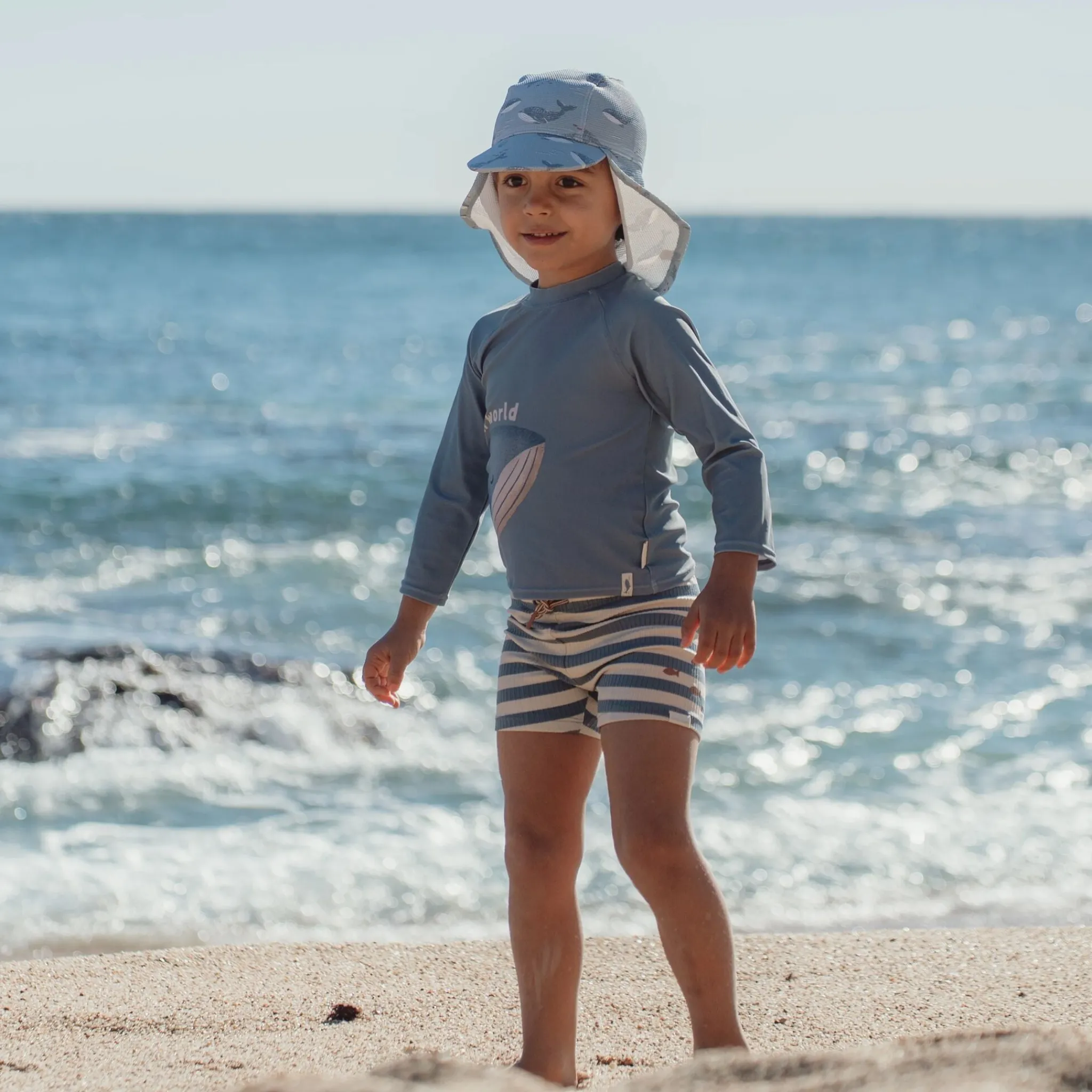 Little Dutch Swim Cap - Blue - Ocean Splash Online