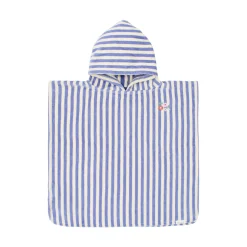 Little Dutch Swim Coll. 26 Beach poncho Dreamy Purple stripe New