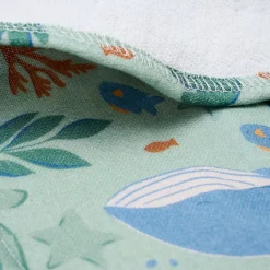 Little Dutch Swim Coll. 26 Beach poncho Ocean world Multicolour New