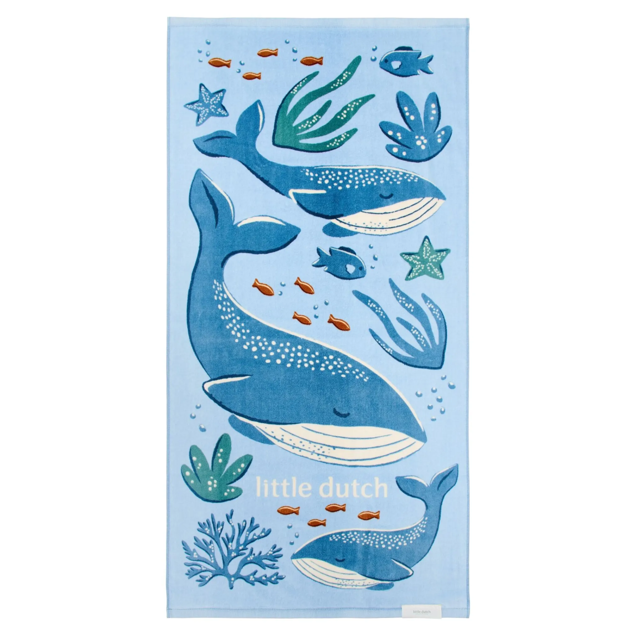Little Dutch Swim Coll. 26 Beach towel Ocean world Blue - 60cm X 120cm Online