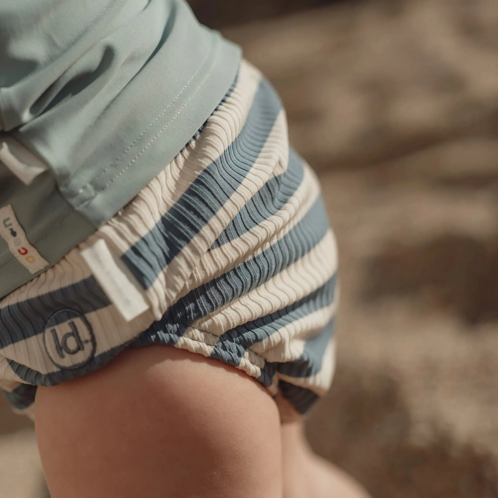 Little Dutch Swim diaper - Blue - Ocean Blue Stripes Best