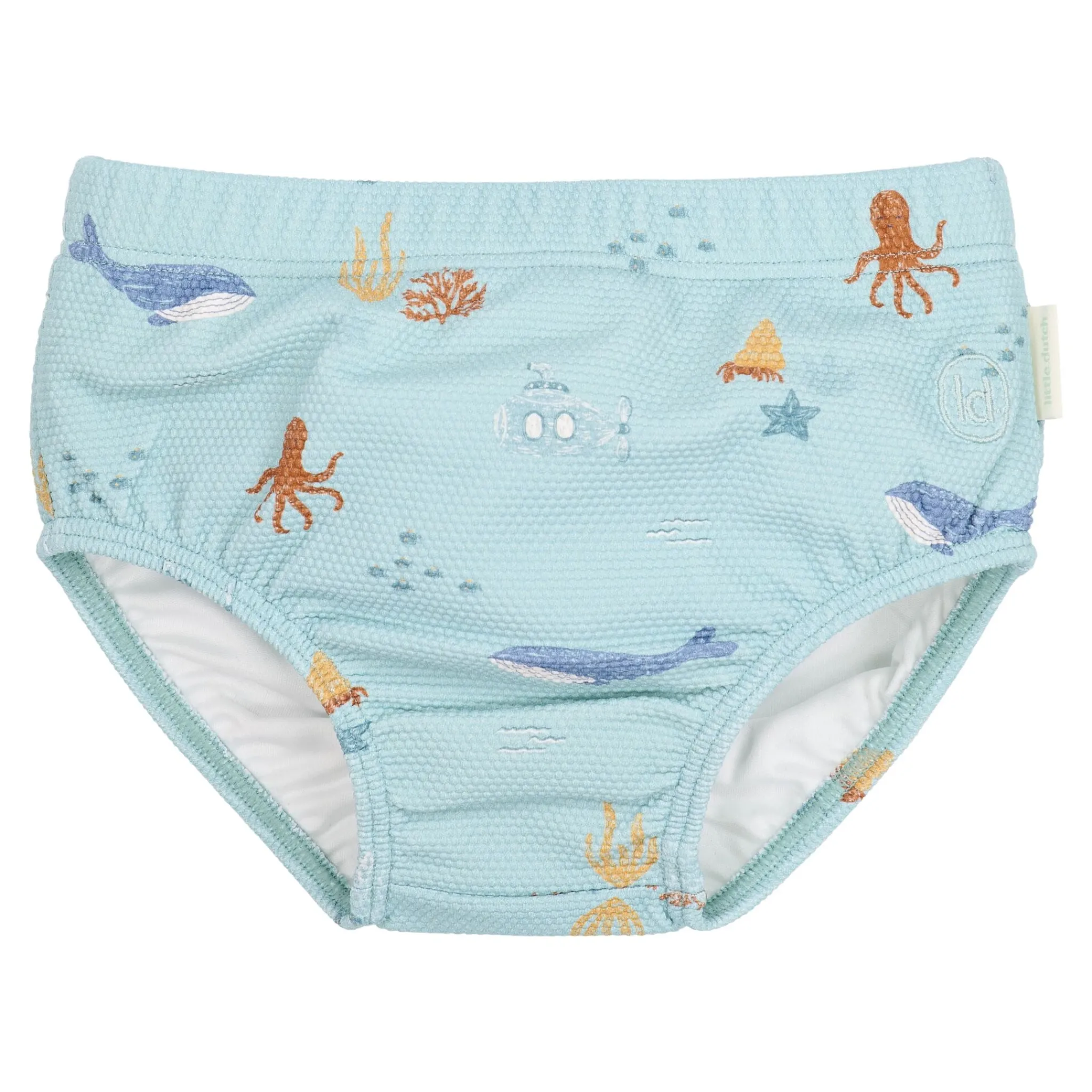 Little Dutch Swim diaper - Green - Ocean Friends