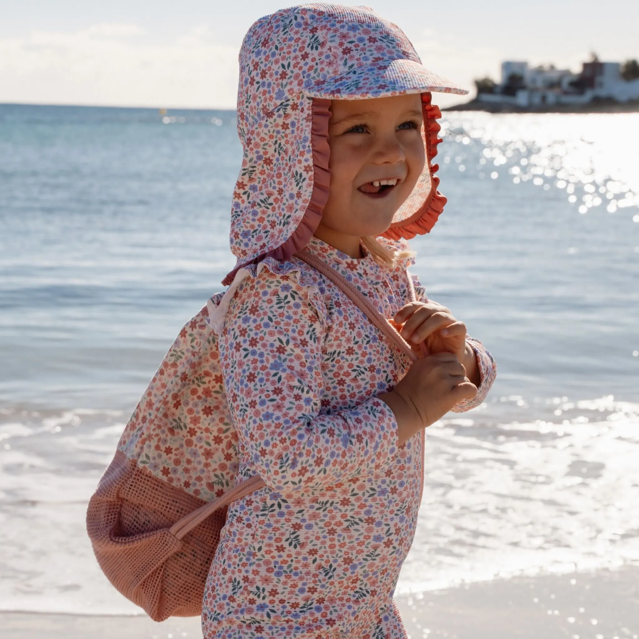 Little Dutch Swimming cap - Floral print