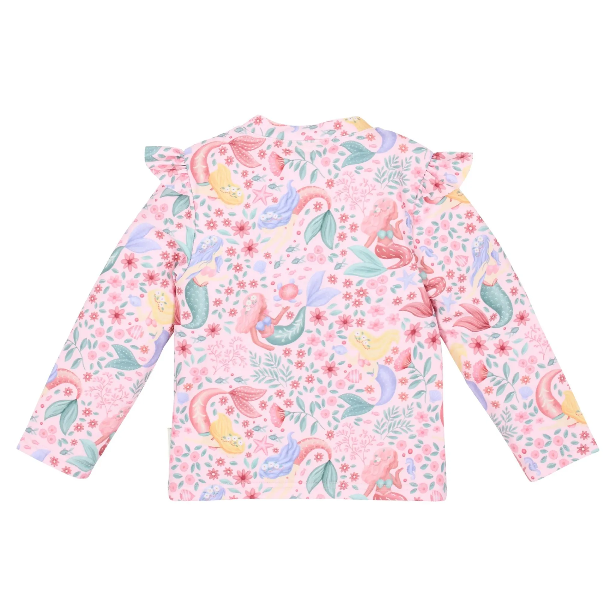 Little Dutch Swim set - UPF 40 - Pink - Mermaid print Online