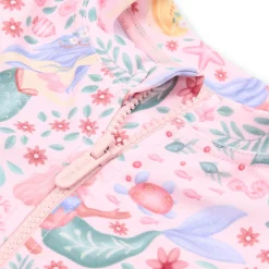 Little Dutch Swim set - UPF 40 - Pink - Mermaid print Online