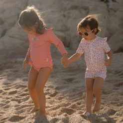 Little Dutch Swim shirt long sleeve - Pink - Ocean Treasures Hot