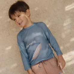 Little Dutch Swim shirt long sleeve - UPF 40 - Blue Outlet