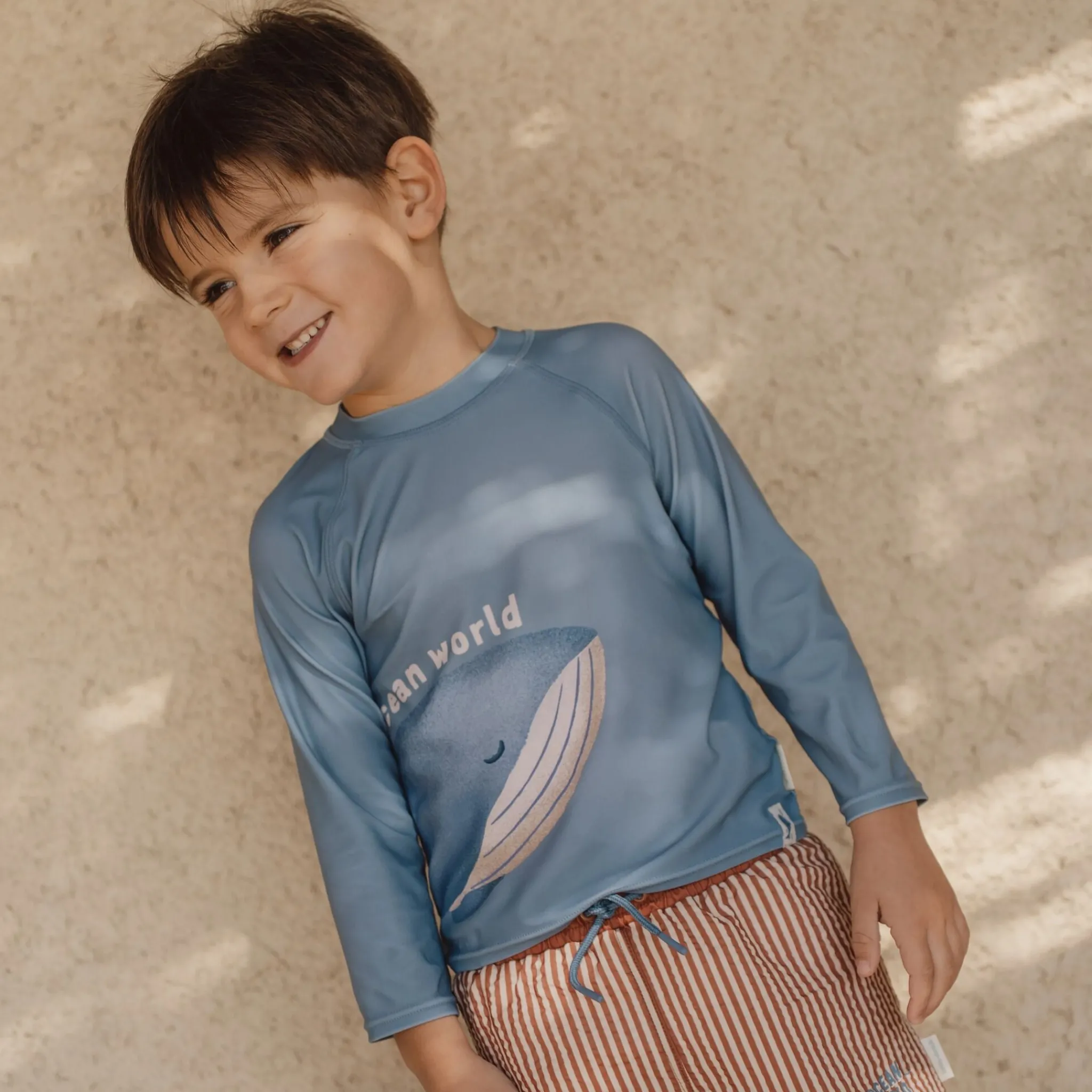 Little Dutch Swim shirt long sleeve - UPF 40 - Blue Outlet