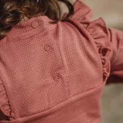 Little Dutch Swim shirt long sleeve - UPF 40 - Pink - Glitter