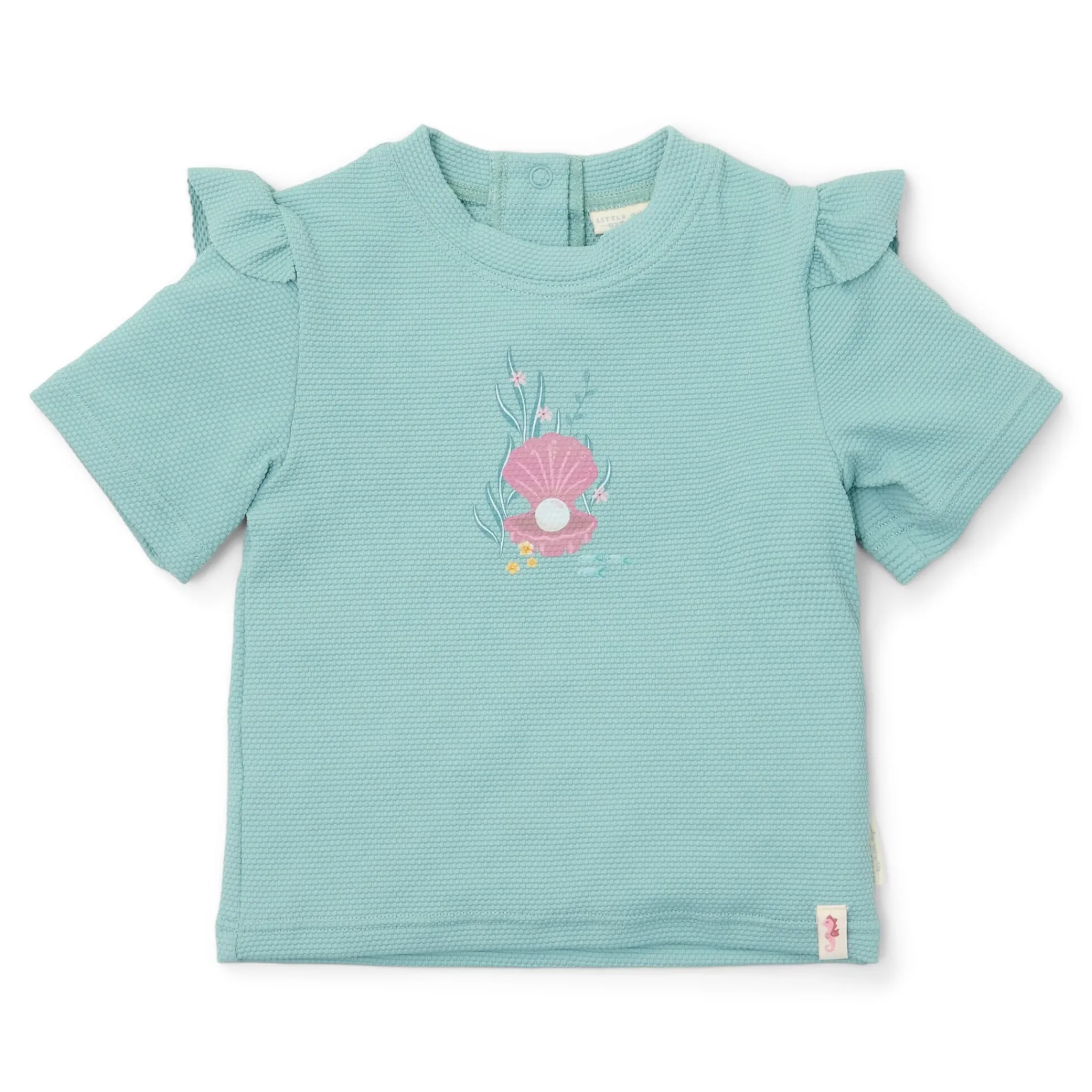 Little Dutch Swim shirt short sleeve - Green - Ocean Treasures Outlet