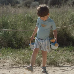 Little Dutch Swim shirt short sleeve - Green Sale