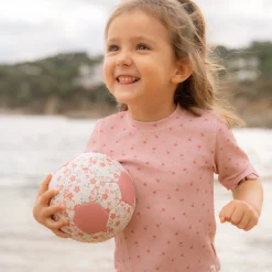 Little Dutch Swim shirt short sleeve - Light pink - Sunny Flowers Sale