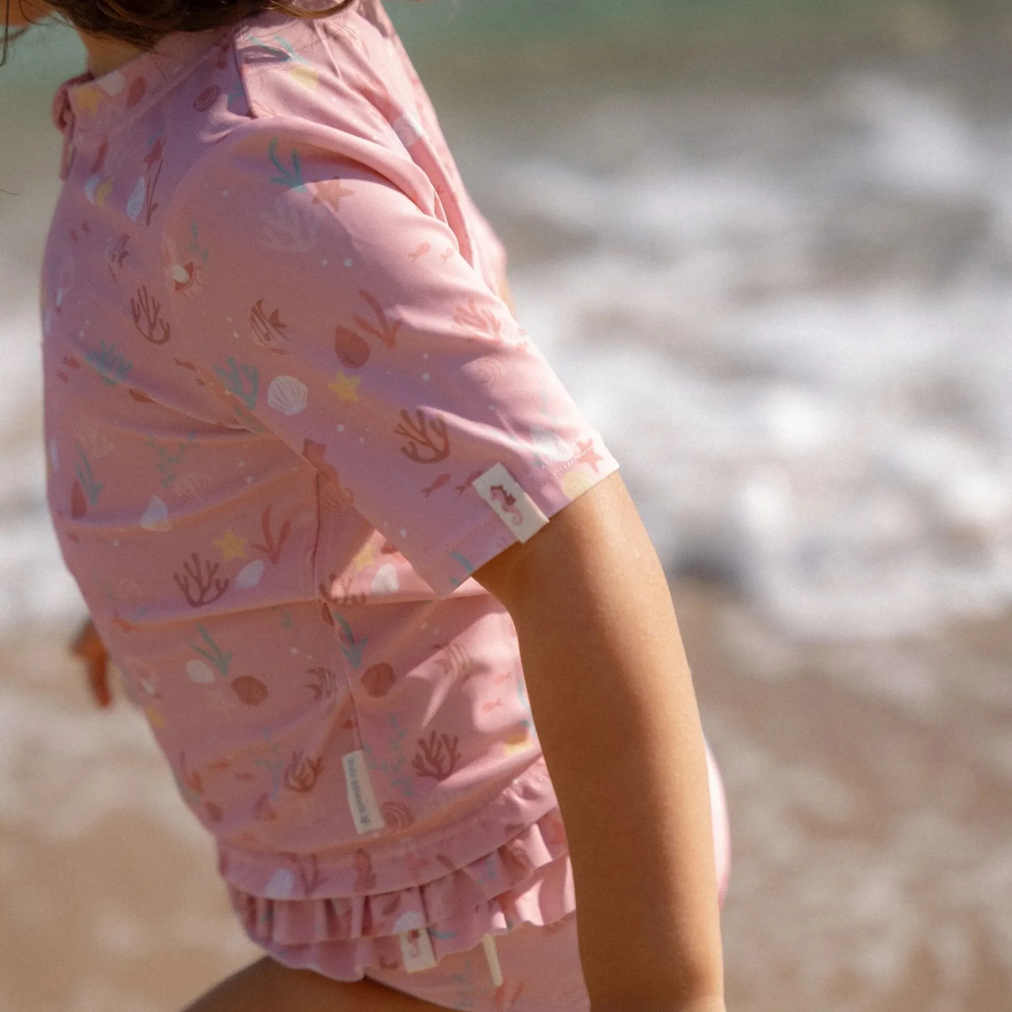 Little Dutch Swim shirt short sleeve - Multicolored - Ocean Treasures Outlet
