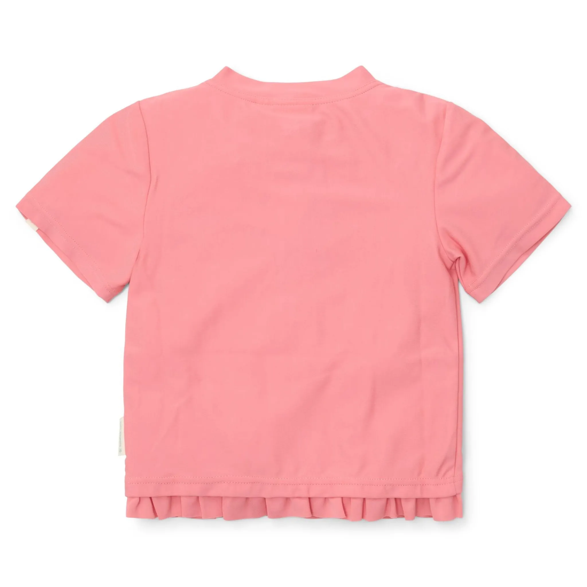 Little Dutch Swim shirt short sleeve - Pink - Sunny Flowers Best