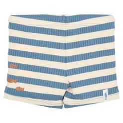 Little Dutch Swim Shorts - Blue - Ocean Blue Stripes Outlet