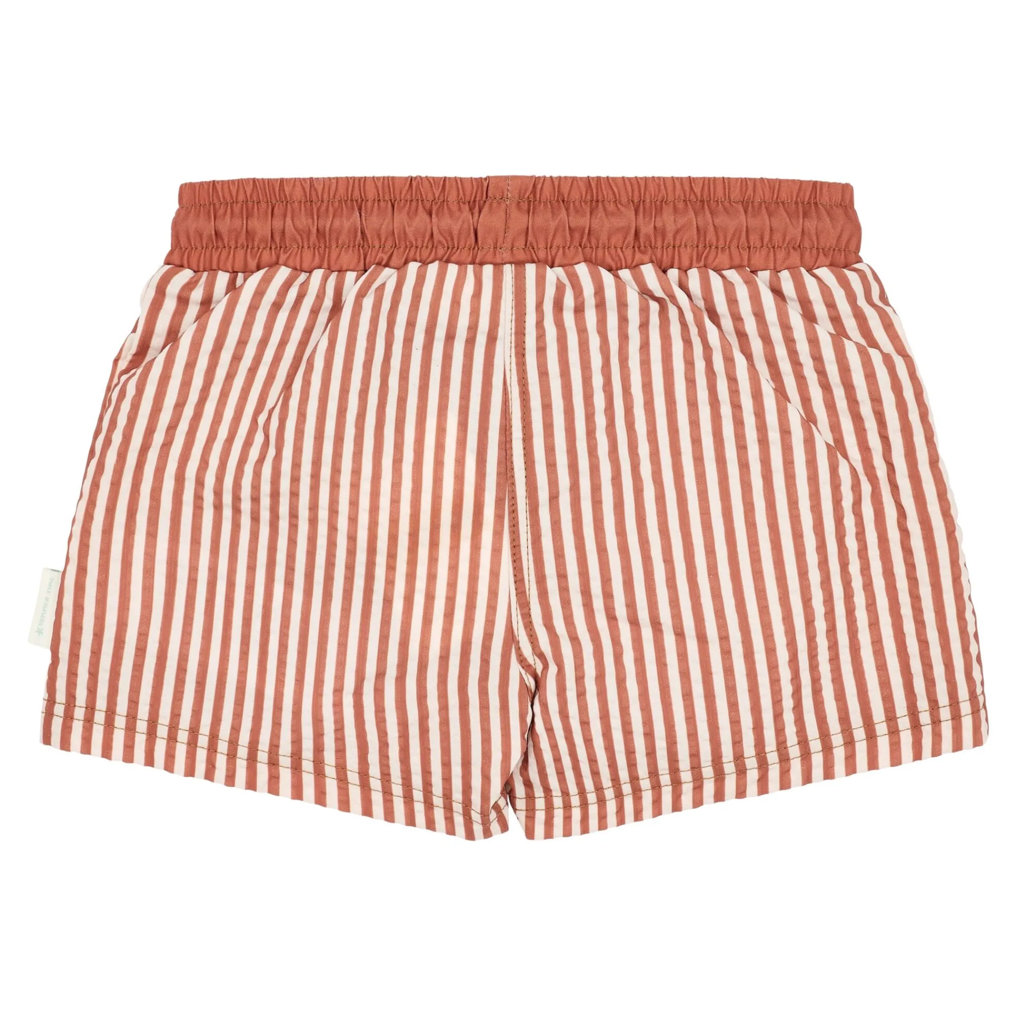 Little Dutch Swim shorts - Brown - Ocean Brown Stripes Outlet