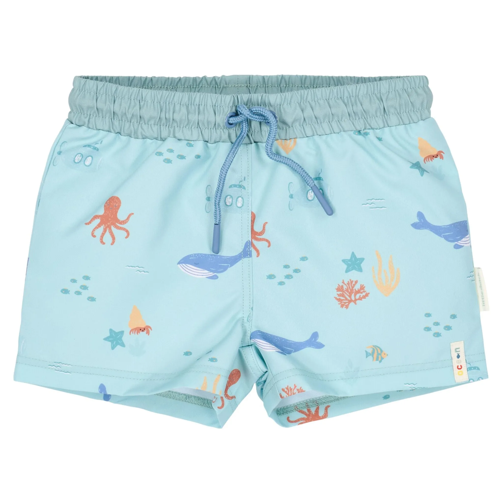 Little Dutch Swim Shorts - Green - Ocean Friends Discount