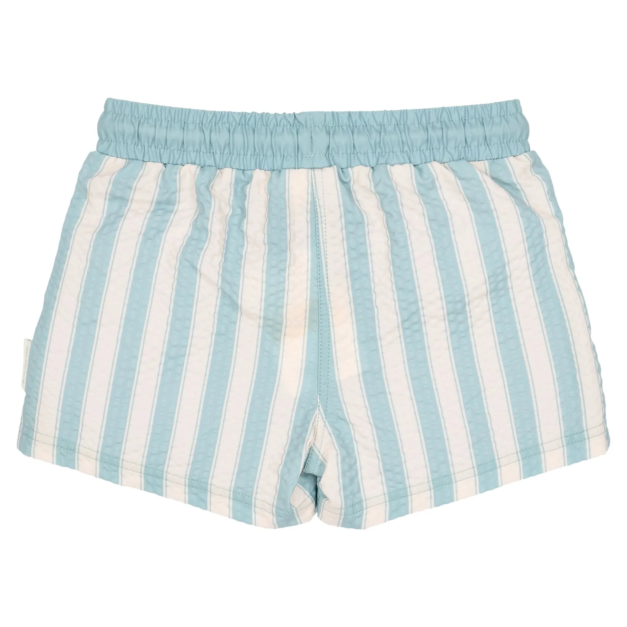Little Dutch Swim shorts - Green - Ocean Surf Stripes New