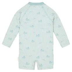 Little Dutch Swimsuit long sleeve - UPF 40 - Green - Ocean Adventure Best