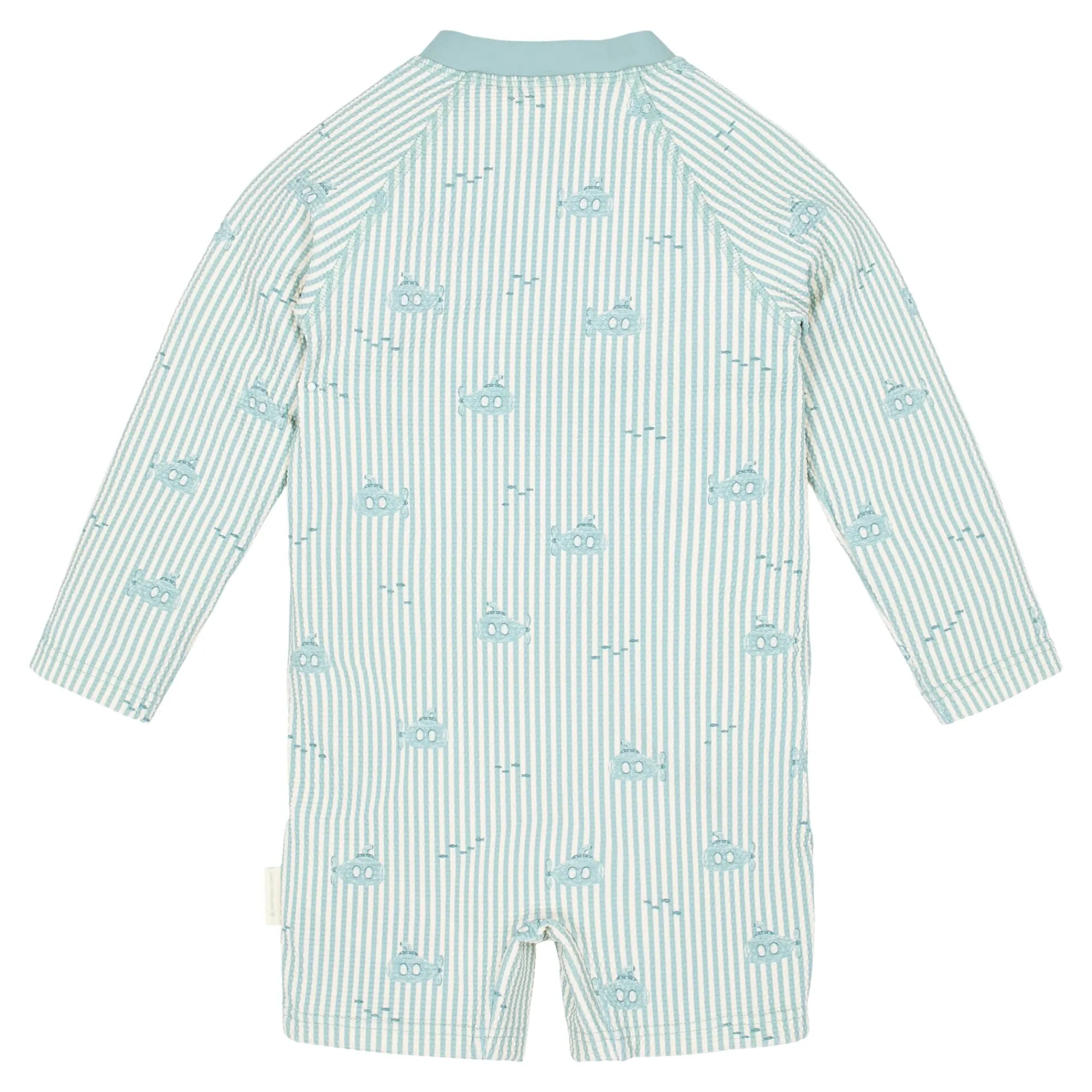 Little Dutch Swimsuit long sleeve - UPF 40 - Green - Ocean Adventure Best