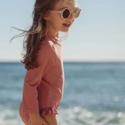 Little Dutch Swimsuit long sleeve - UPF 40 - Pink Discount