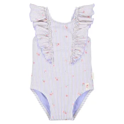Little Dutch Swimsuit - Purple - Stripes New