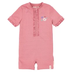 Little Dutch Swimsuit short sleeve - Pink - Glitter Sale