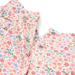 Little Dutch Swimsuit short sleeves - Floral print