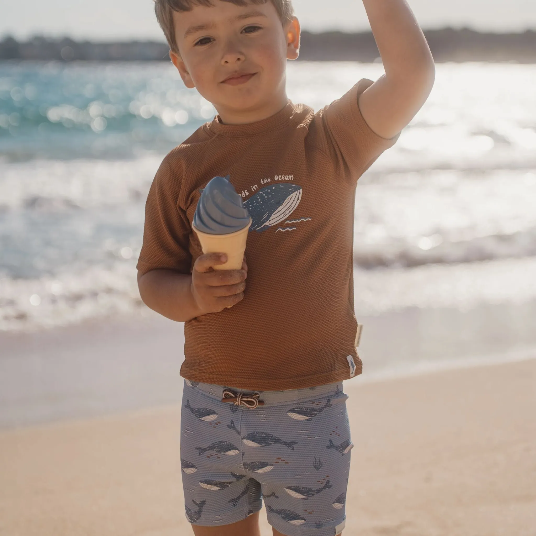 Little Dutch Swim Trunks - Blue - Ocean Splash Sale