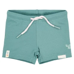 Little Dutch Swim trunks - Green - Waffle texture Best