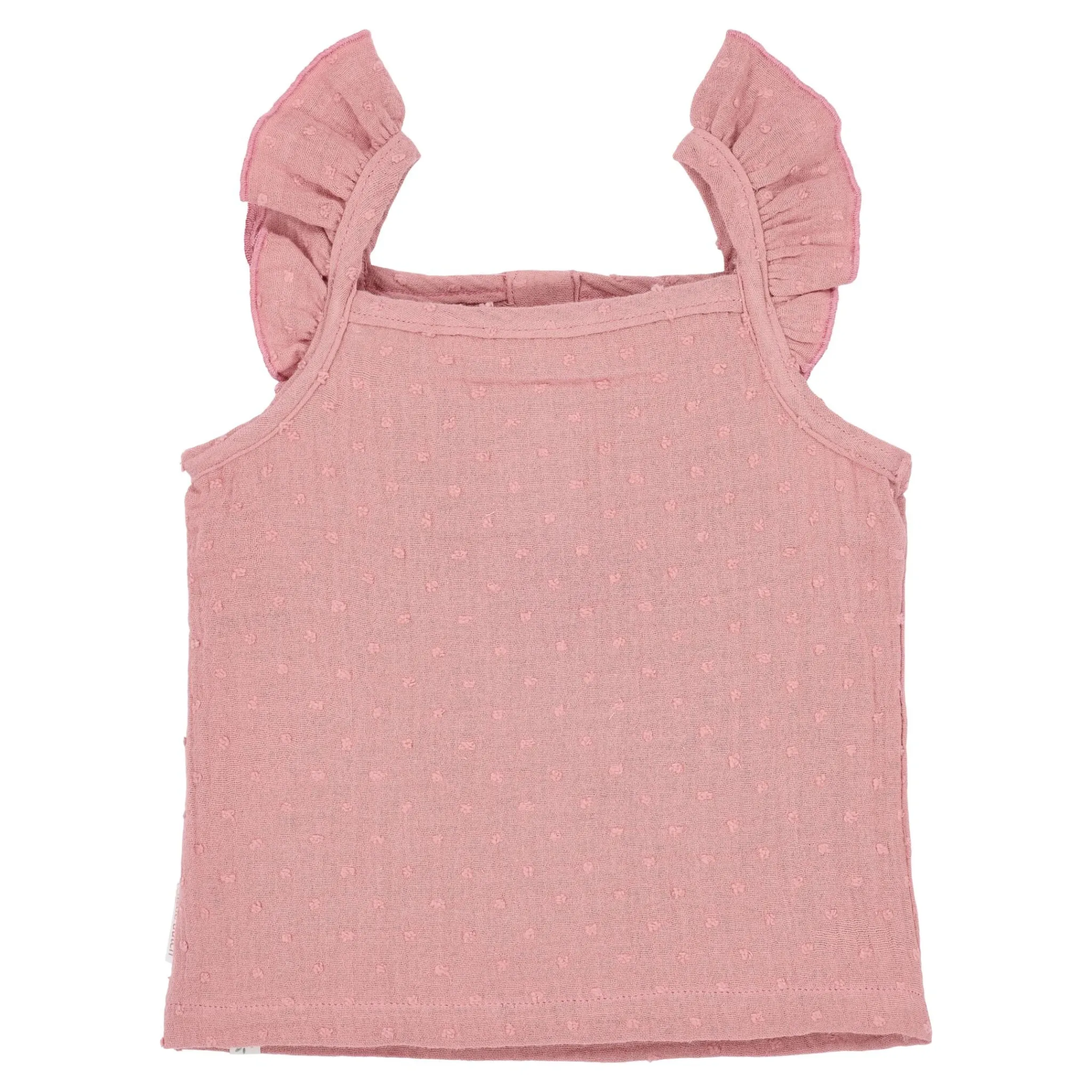 Little Dutch Tank top - Ruffles - Pink Online