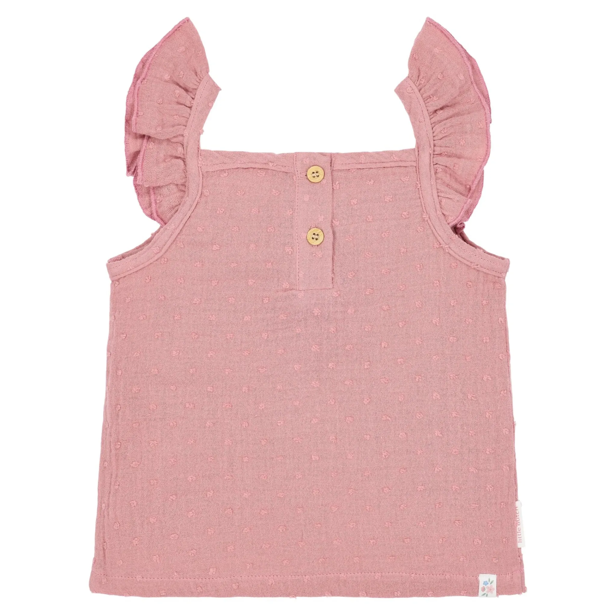 Little Dutch Tank top - Ruffles - Pink Online