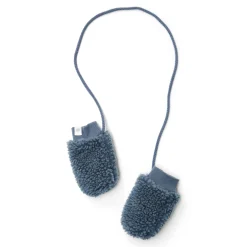 Little Dutch Teddy mittens - Blue - Newborn Naturals Hot