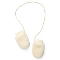 Little Dutch Teddy mittens - White - Newborn Naturals Sale