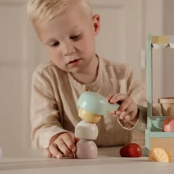 Little Dutch Toy ice cream stand - Multicolored - Essentials Discount