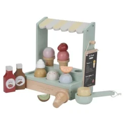 Little Dutch Toy ice cream stand - Multicolored - Essentials Discount