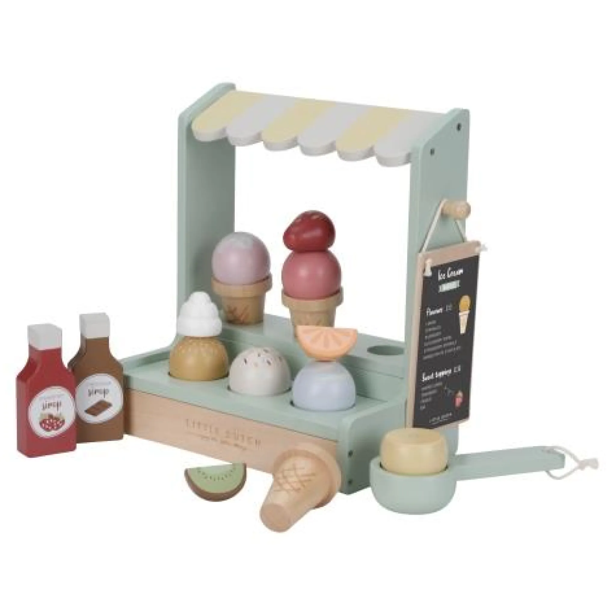 Little Dutch Toy ice cream stand - Multicolored - Essentials Discount