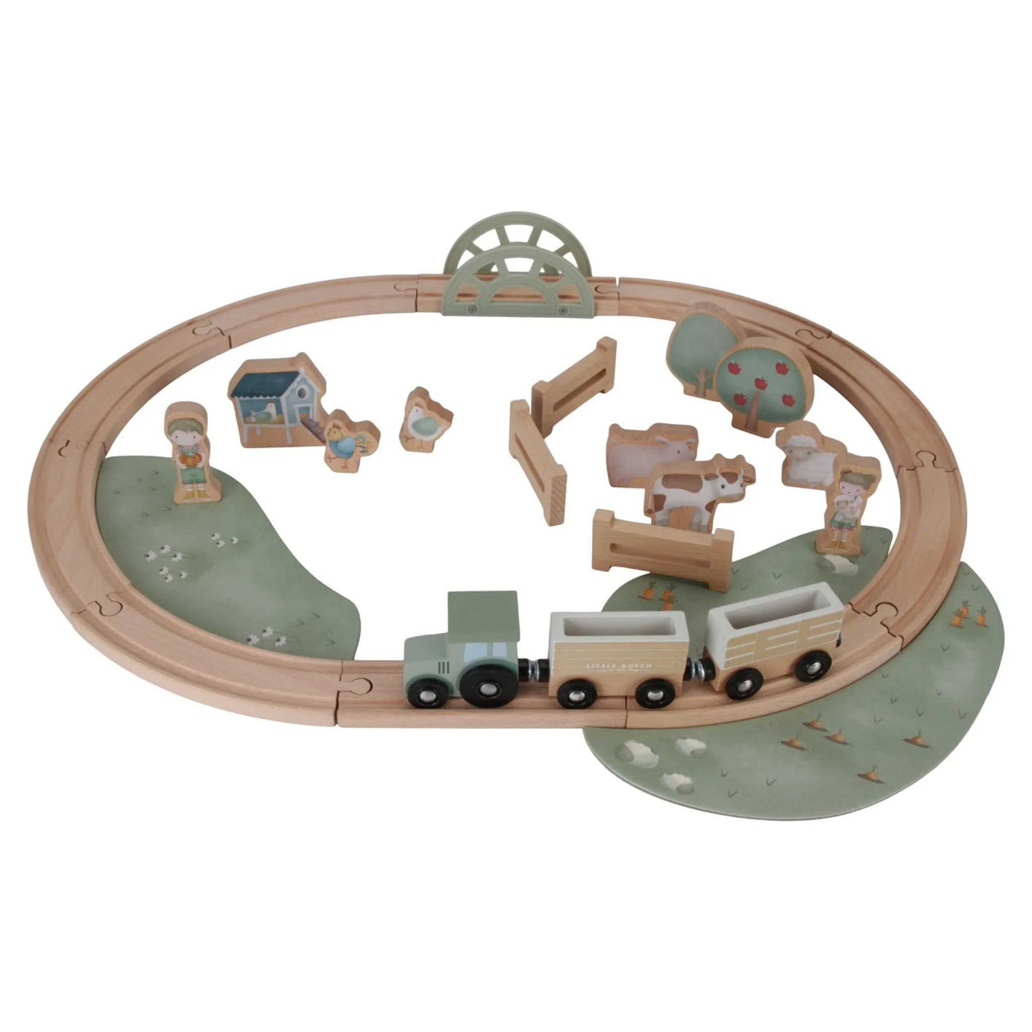 Little Dutch Train set Little Farm Outlet