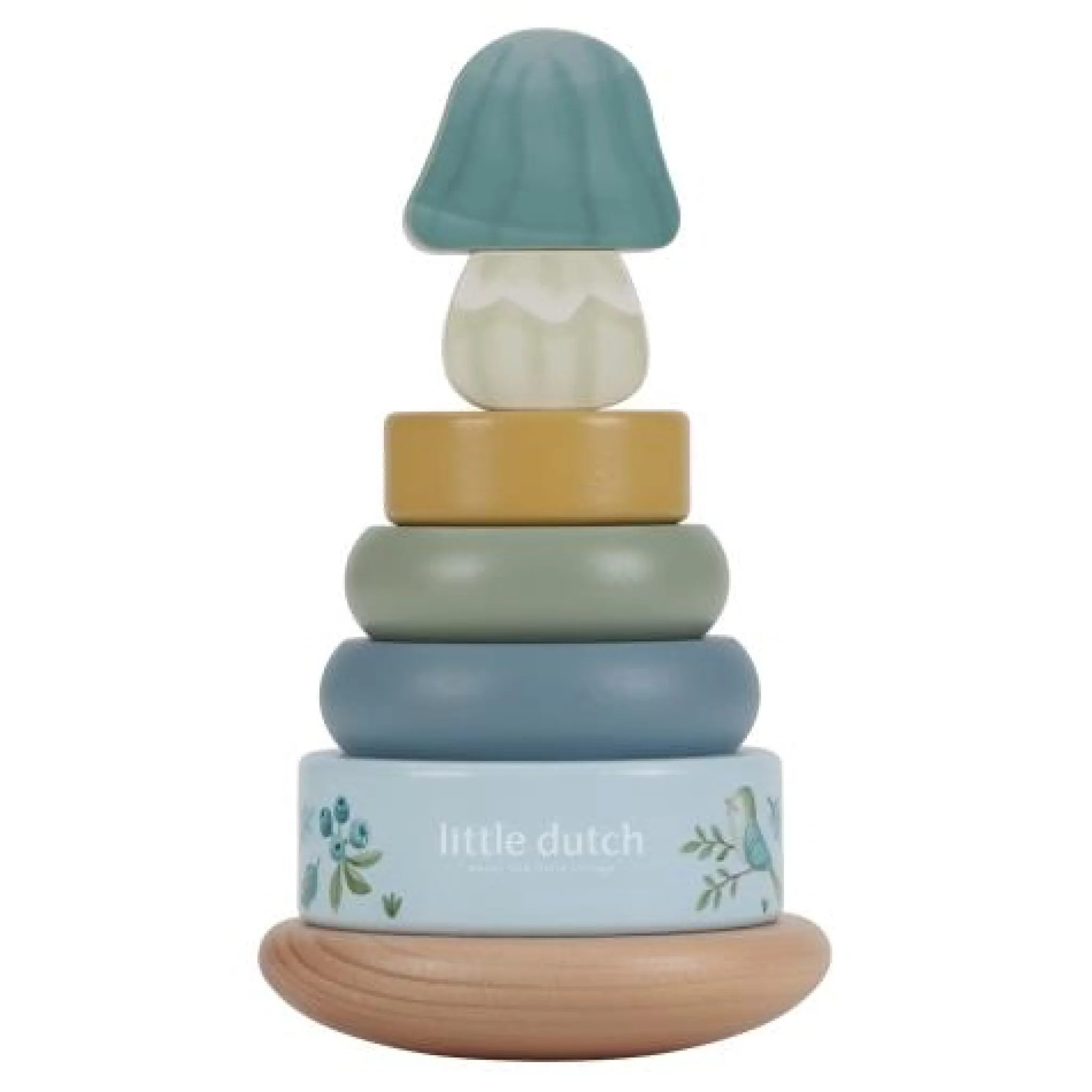 Little Dutch Tumble stacker - Blue - Forest Friends Clearance